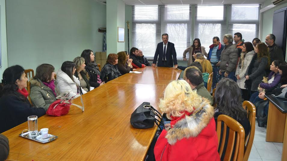 Έναρξη του προγράμματος πεντάμηνης εργασίας στην Π.Ε. Πέλλας